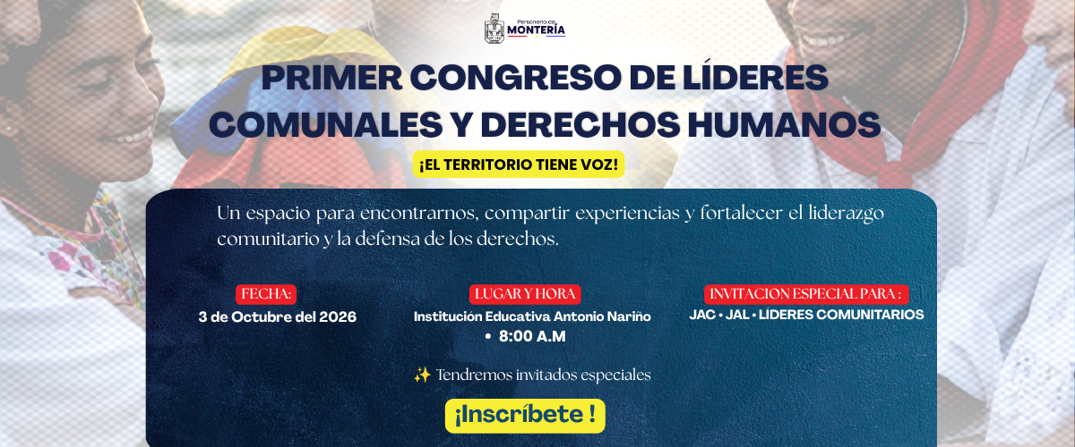 Congreso de Líderes Comunales y Derechos Humanos